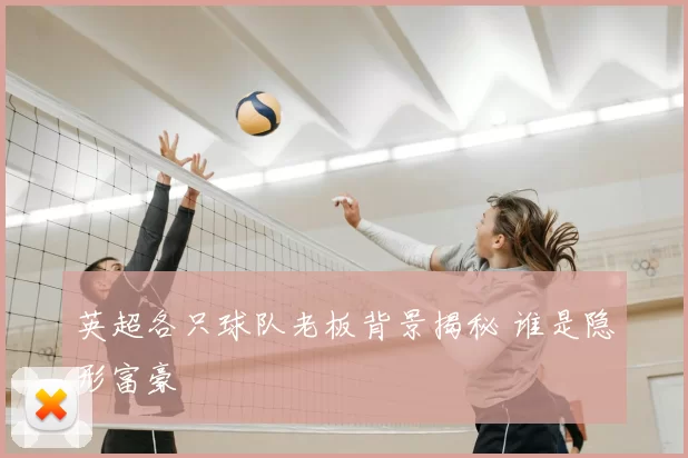 英超各只球队老板背景揭秘 谁是隐形富豪