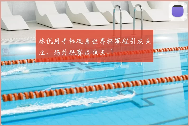 林侃用手机观看世界杯赛程引发关注,场外观赛成焦点_1