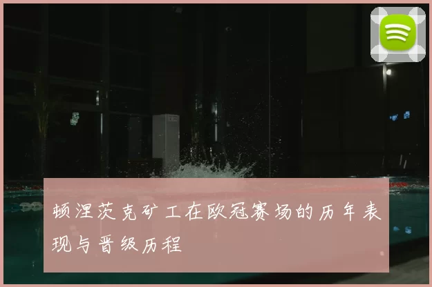 顿涅茨克矿工在欧冠赛场的历年表现与晋级历程