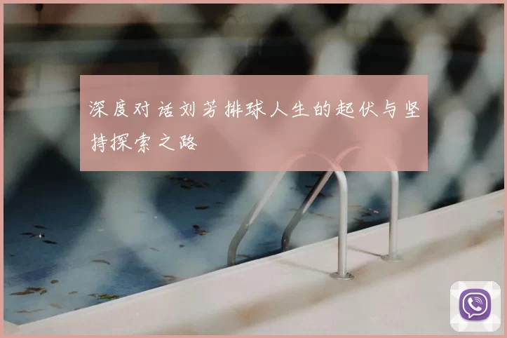 深度对话刘芳排球人生的起伏与坚持探索之路