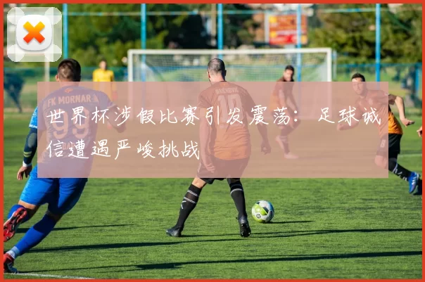 世界杯涉假比赛引发震荡:足球诚信遭遇严峻挑战